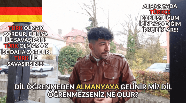 ALMANYADA DİL ÖĞRENMEDEN YAŞANILIR MI? ALMANYADA AVRUPADA DİL IRKÇILIĞI! - BURASI ALMANYA!